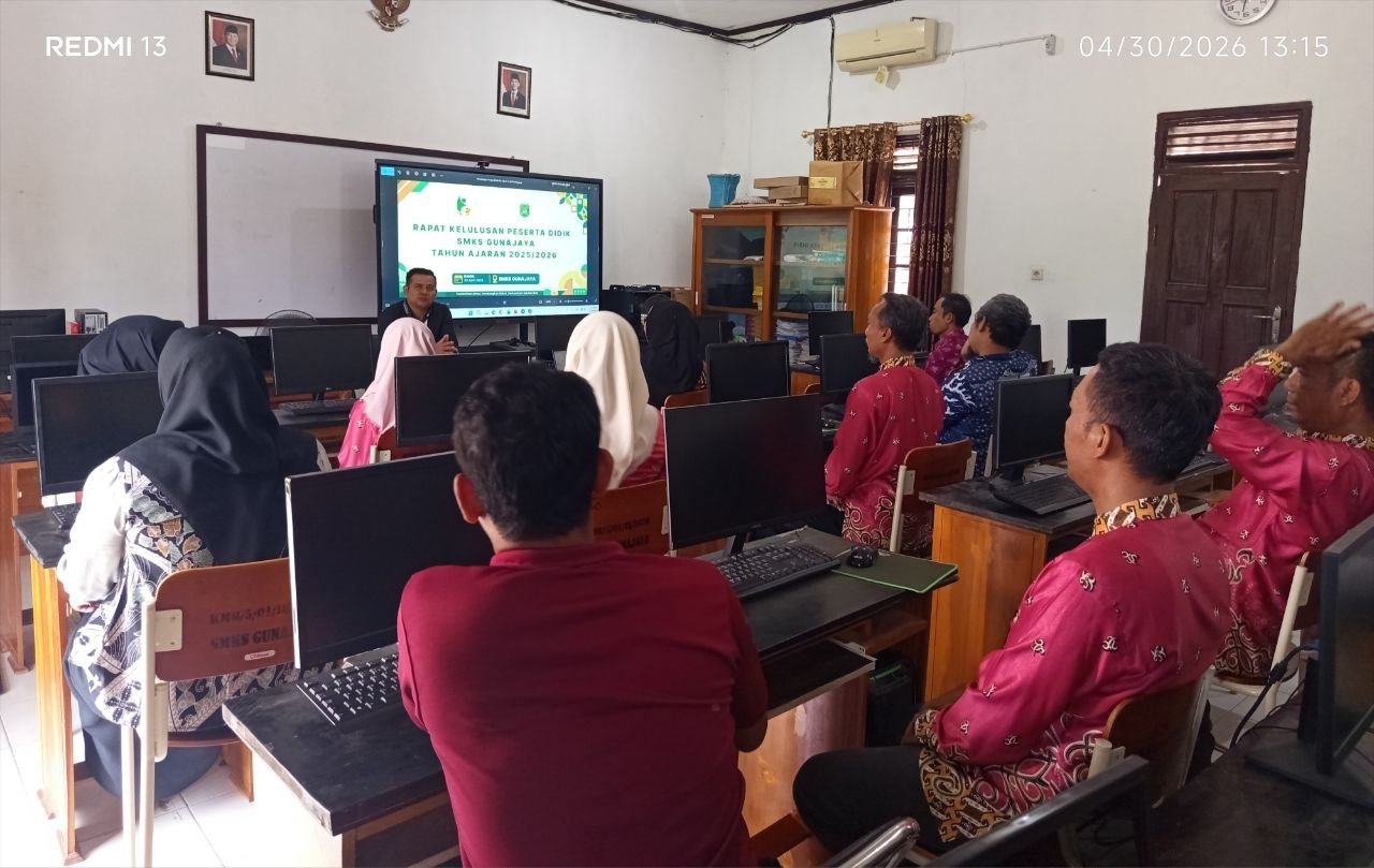 Rapat Kelulusan Kelas XII SMKS Gunajaya Tahun Ajaran 2025/2026